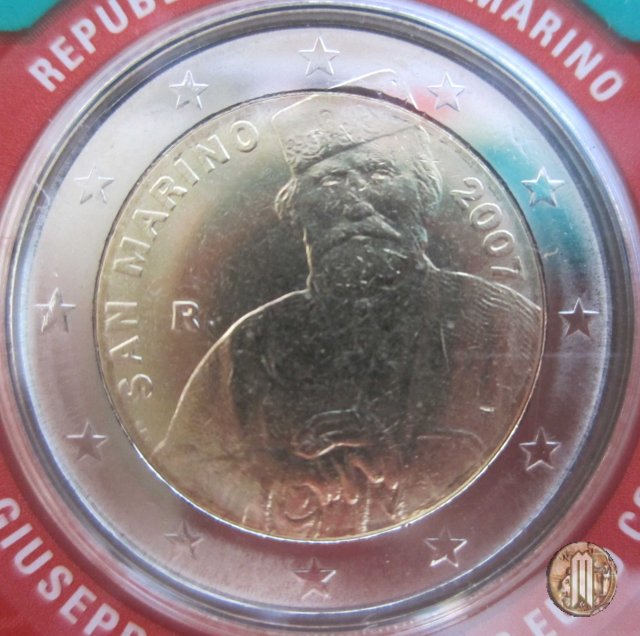 2 Euro 2007 200° Anniversario della Nascita di Giuseppe Garibaldi 2007 (Roma)