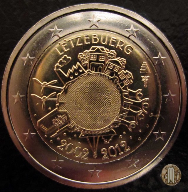 2 Euro 2012 10 anni di banconote e monete in euro 2012 (Utrecht)