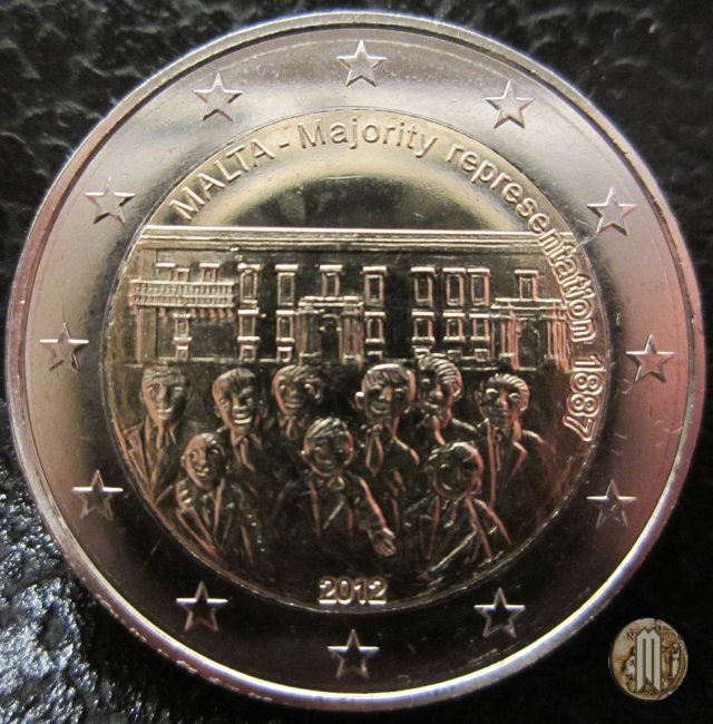 2 Euro 2012 Maggioranza rappresentativa 1887 2012 (Utrecht)