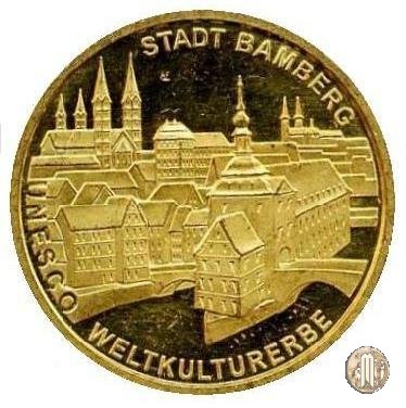 100 Euro 2004 UNESCO-Patrimonio Mondiale della Cultura Città di Bamberg 2004 (Amburgo:Berlino:Karlsruhe:Monaco:Stoccarda)