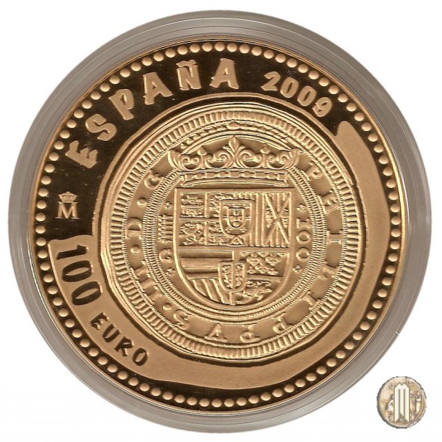 100 Euro 2009 Joyas Numismáticas - 100 scudi 2009 (Madrid)