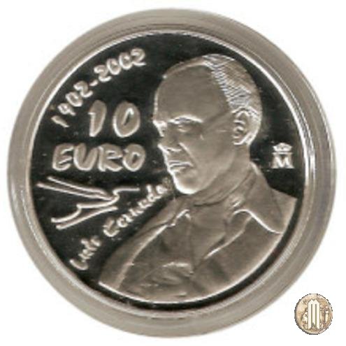 10 Euro 2002 Centenario della nascita di Luis Cernuda 2002 (Madrid)