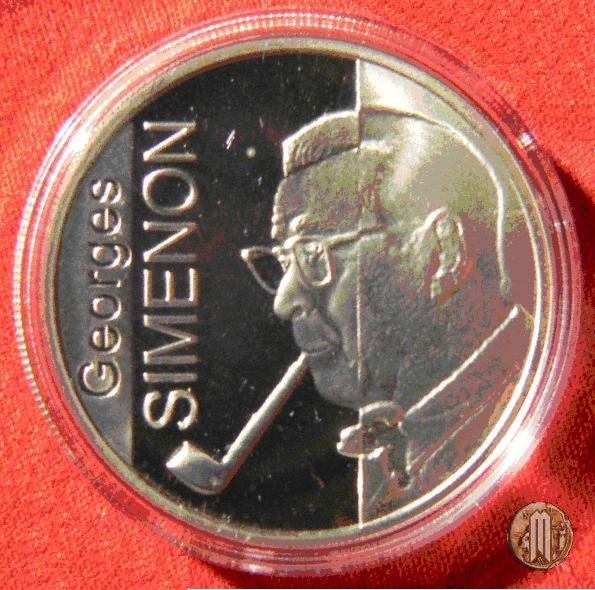 10 Euro 2003 Centenario Georges Simenon 2003 (Bruxelles)