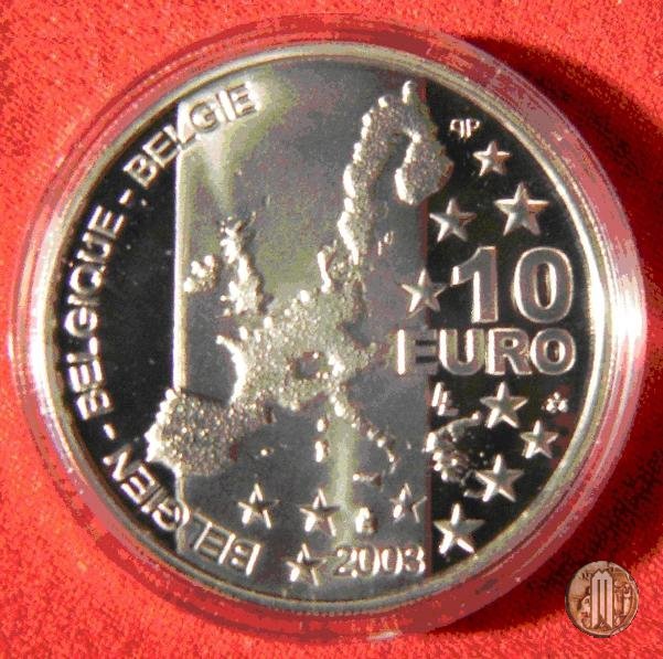 10 Euro 2003 Centenario Georges Simenon 2003 (Bruxelles)