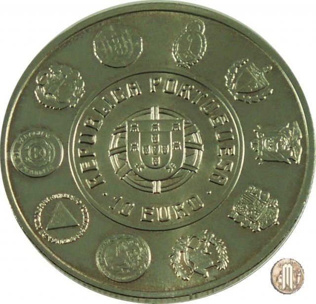 10 Euro 2003 V emissione Serie Ibero-americano - La nautica 2003 (Lisbona)