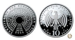 10 Euro 2004 Allargamento dell'Unione Europea 2004 (Karlsruhe)