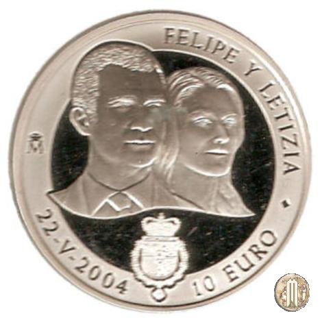 10 Euro 2004 Filippo e Letizia 2004 (Madrid)