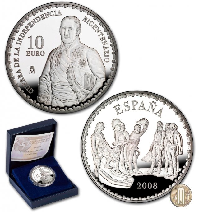 10 Euro 2008 Bicentenario della guerra d'indipendenza - La resa di Bailen 2008 (Madrid)