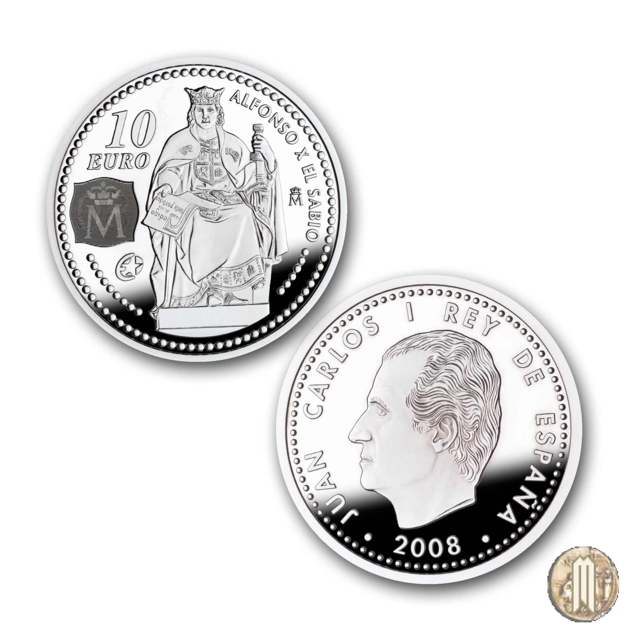 10 Euro 2008 Programma Europa - Alfonso X il Saggio 2008 (Madrid)