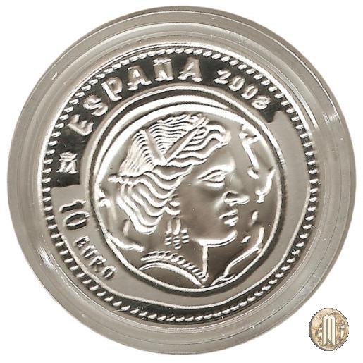 10 Euro 2008 Tesori Numismatici - Dracma greca 2008 (Madrid)