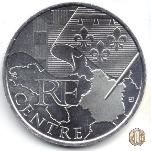 10 Euro 2010 Gli euro delle regioni 2010 (Parigi)