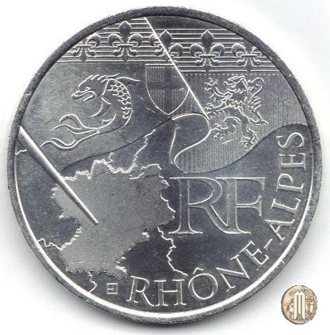 10 Euro 2010 Gli euro delle regioni 2010 (Parigi)