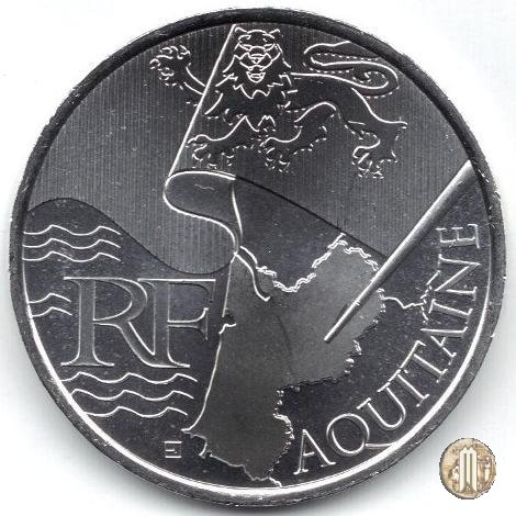 10 Euro 2010 Gli euro delle regioni 2010 (Parigi)