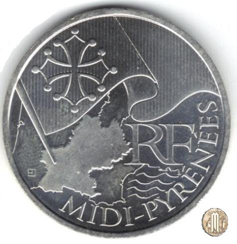 10 Euro 2010 Gli euro delle regioni 2010 (Parigi)