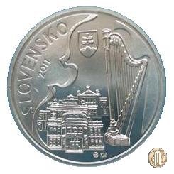 10 Euro 2011 100° anniversario dalla nascita di Ján Cikker 2011 (Kremnica)