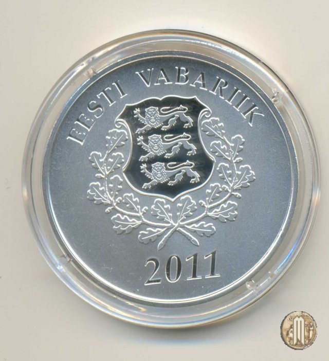 10 Euro 2011 Ag EESTI TULEVIK (Il futuro dell'Estonia) 2011 (Vantaa)