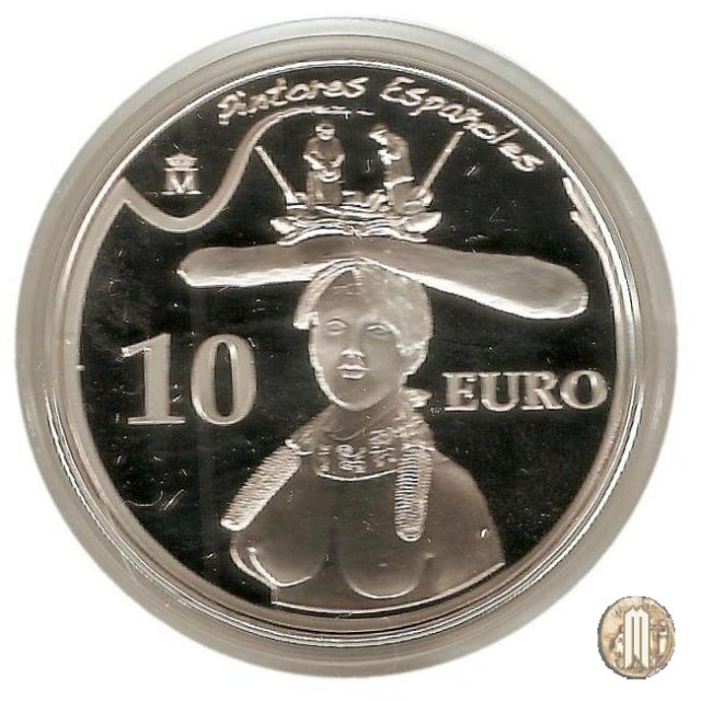 10 Euro 2009 Pittori spagnoli - Dalí - Retrospettiva busto di donna 2009 (Madrid)