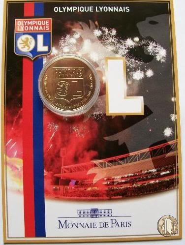 1 1/2 Euro 2009 I grandi club degli sport di squadra - l'Olympique Lyonnais 2009 (Parigi)