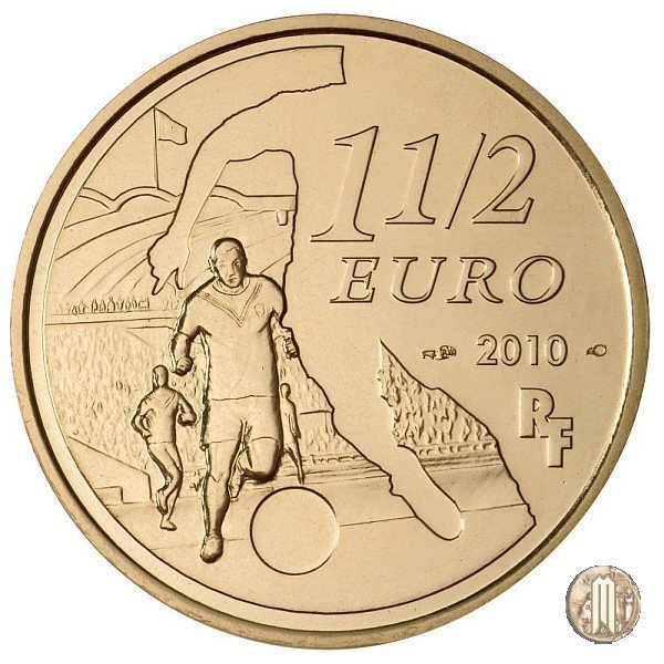 1 1/2 Euro 2010 I grandi club degli sport di squadra - Girondins di Bordeaux 2010 (Parigi)