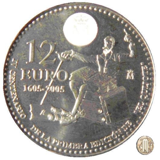 12 Euro 2005 IV Centenario della pubblicazione del Don Chisciotte 2005 (Madrid)