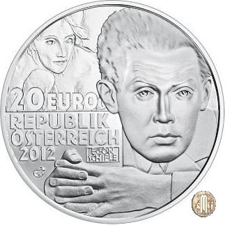 20 Euro 2012 - Egon Schiele 2012 (Vienna)