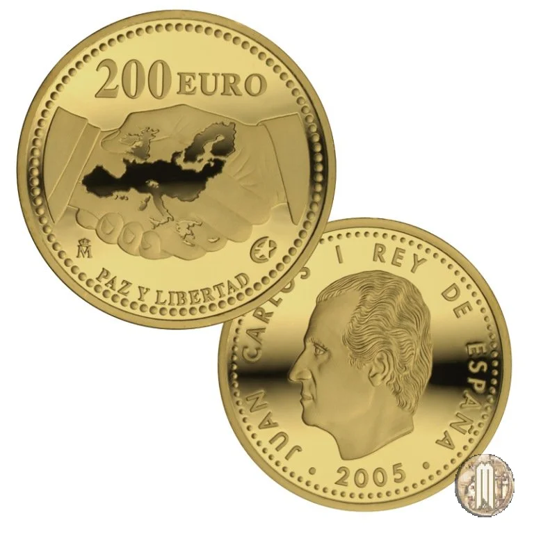 200 Euro 2005 Programa Europa - Pace e Libert&agrave; 2005 (Madrid)