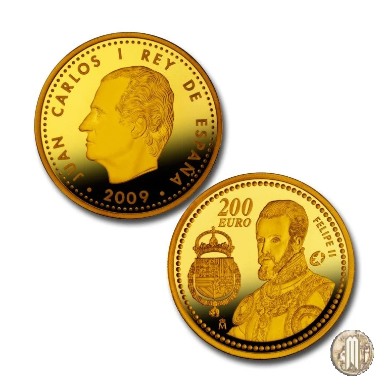 200 Euro 2009 Programa Europa - Felipe II 2009 (Madrid)