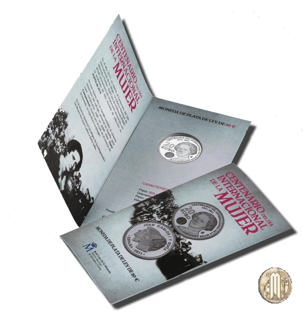 20 Euro 2011 Centenario Festa della Donna 2011 (Madrid)