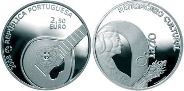 2,50 euro 2008 Serie Europa - O Fado 2008 (Lisbona)