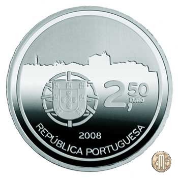 2,50 euro 2008 Unesco - Centro Histórico do Porto 2008 (Lisbona)
