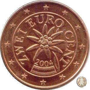 2 centesimi di Euro 2004 (Vienna)