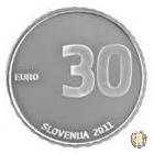 30 Euro 2011 20° anniv. dell'indipendenza della Repubblica di Slovenia 2011 (Vantaa)