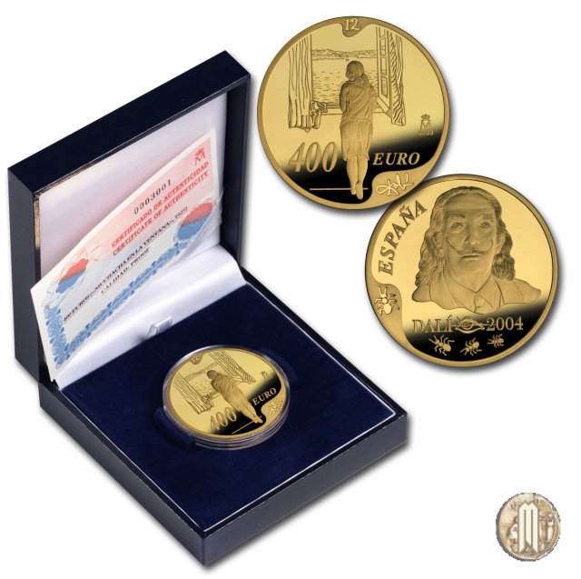 400 Euro 2004 Centenario della nascita di Salvador Dalí 2004 (Madrid)