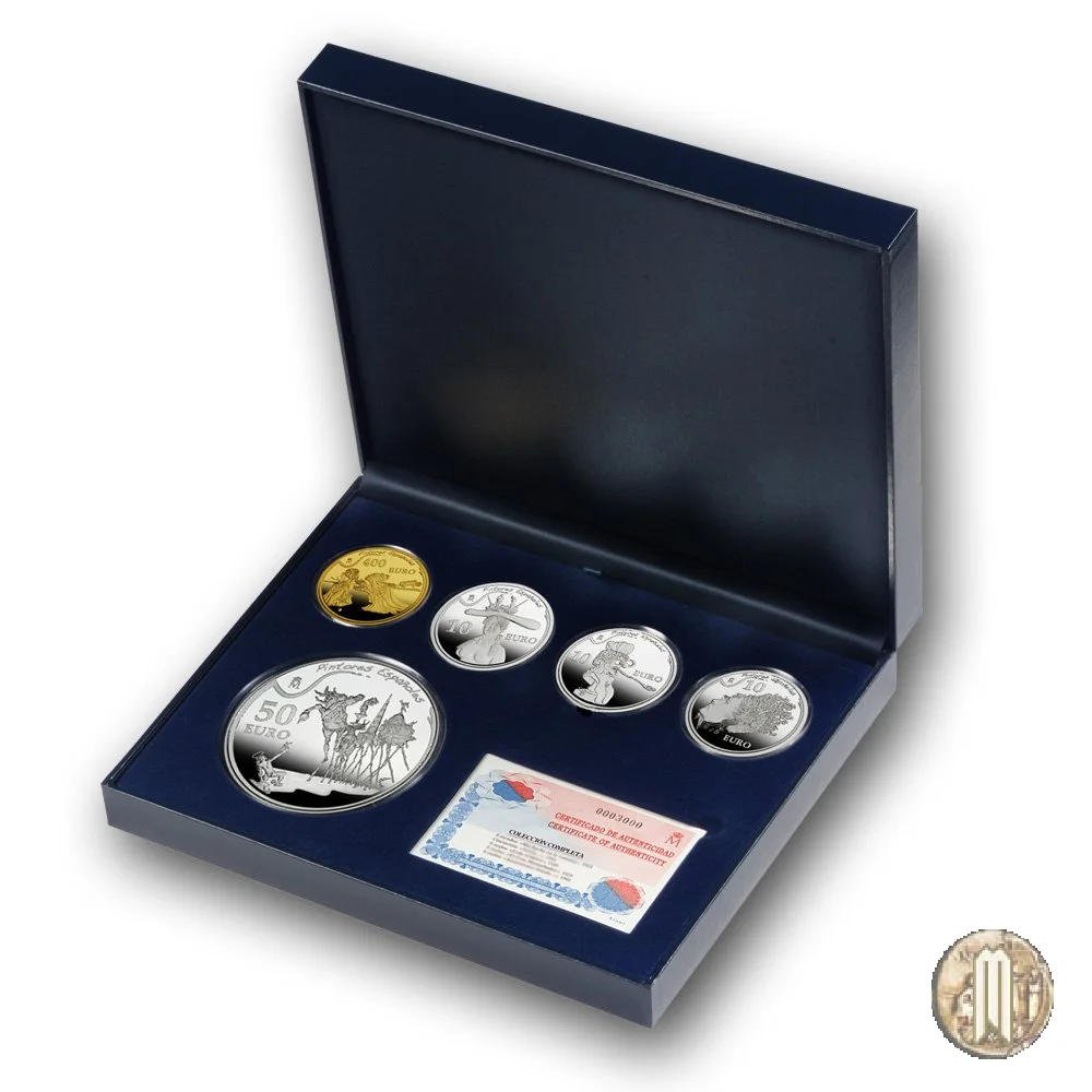 400 Euro 2009 Pittori spagnoli - Dal&iacute; 2009 (Madrid)