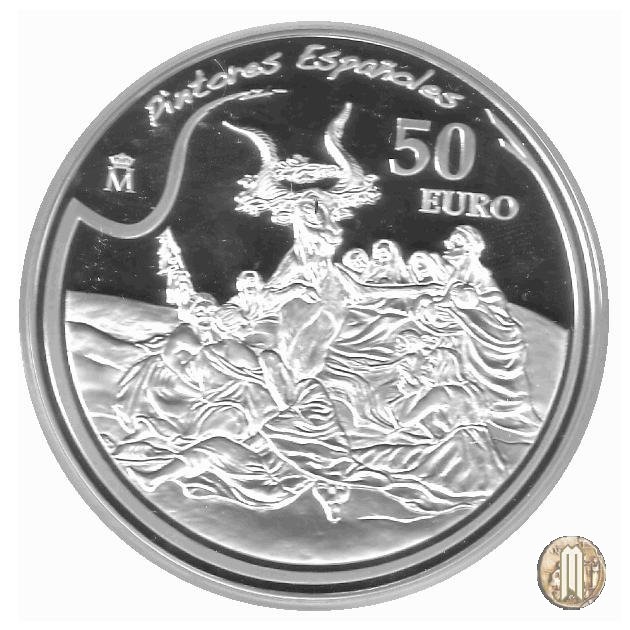 50 Euro 2010 Pittori Spagnoli III Serie - Goya - <i>El Aquelarre</i> 2010 (Madrid)