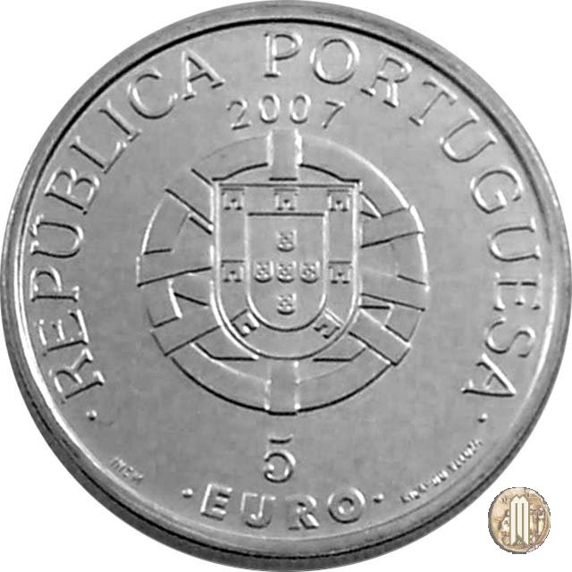 5 Euro 2007 Serie Unesco - Floresta Laurissilva di Madeira 2007 (Lisbona)