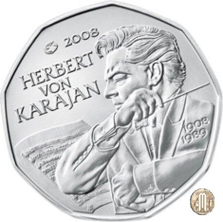 5 Euro 2008 Herbert von Karajan 2008 (Vienna)