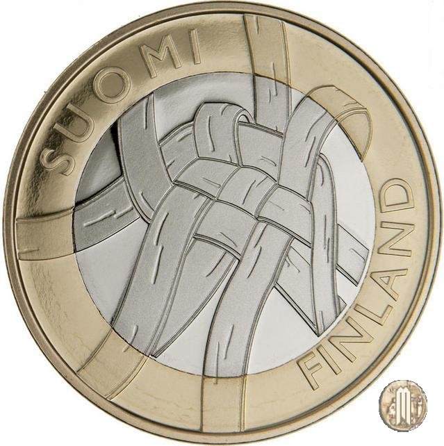 5 Euro 2011 Karelia - Le Monete delle Provincie Storiche della Finlandia 2011 (Vantaa)