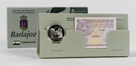 5 Euro 2011 Las Capitales de Provincia y Ciudades Autónomas - Badajoz 2011 (Madrid)