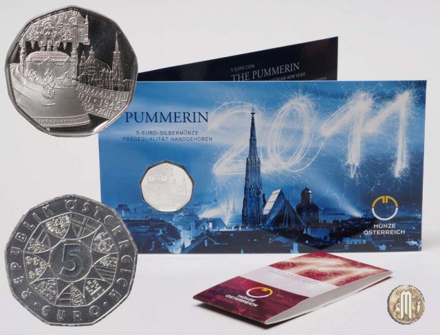 5 Euro 2011 Pummerin 1711 Bell 2011 (Vienna)