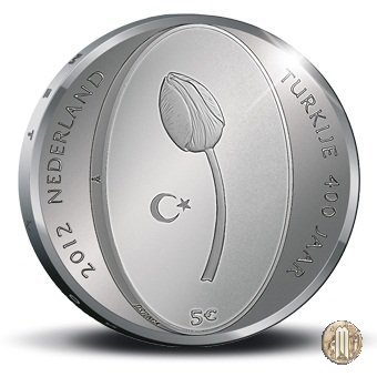 5 Euro 2012 400 anni di relazioni diplomatiche Olanda-Turchia 2012 (Utrecht)