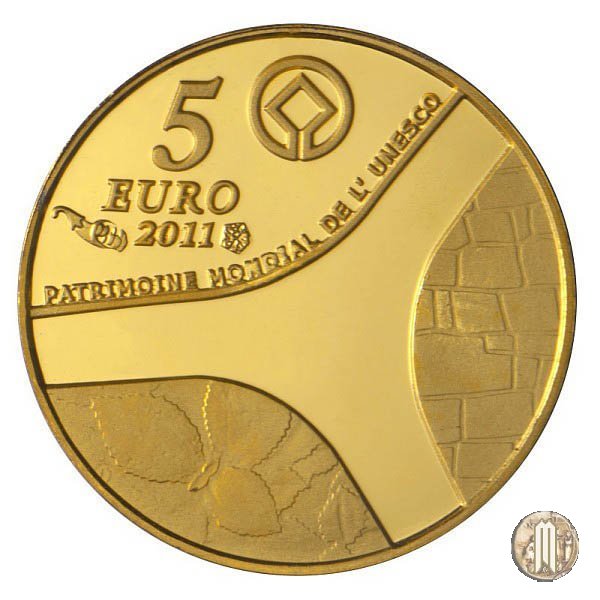 5 Euro 2011 Unesco - Il Castello di Versailles 2011 (Parigi)