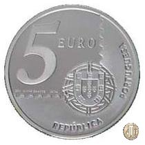 5 Euro 2003 150 anni del primo francobollo in Portogallo 2003 (Lisbona)