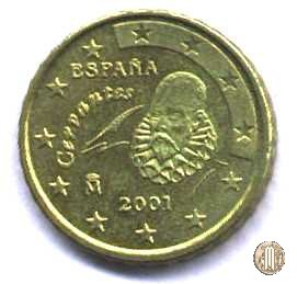 10 centesimi di Euro 2001 (Madrid)