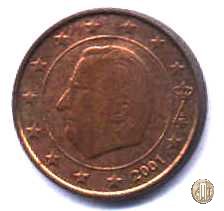 1 centesimo di Euro 2001 (Bruxelles)