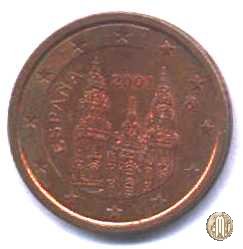 2 centesimi di Euro 2001 (Madrid)