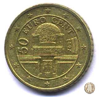 50 centesimi di Euro 2002 (Vienna)