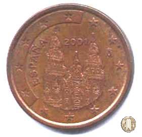 5 centesimi di Euro 2001 (Madrid)