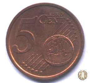 5 centesimi di Euro 2001 (Madrid)