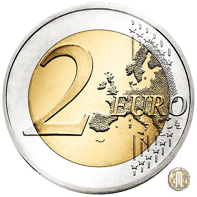 2 Euro 2015 750° Anniversario della Nascita di Dante Alighieri 2015 (Roma)